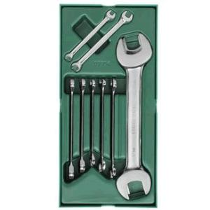 SATA 10件雙開(kāi)口扳手及兩用扳手 09904