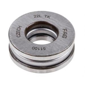 FAG滾珠軸承 51100, 14000N 靜態(tài)負(fù)荷, 10mm 內(nèi)徑, 24mm 外徑