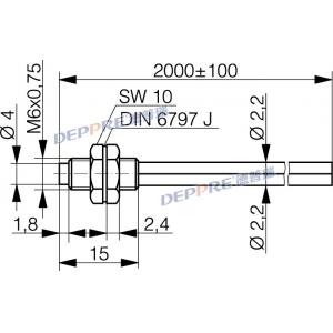 Contrinex光電傳感器 適用于光纖放大器的塑料光纖 LFP-1002-020