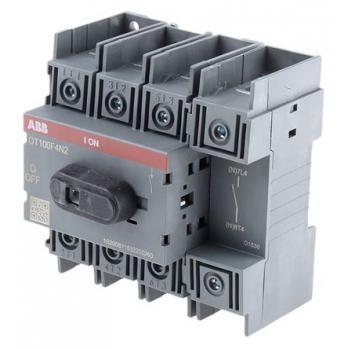 ABB非熔斷隔離開關(guān) 1SCA105018R1001 最大電流 100 A, 4極