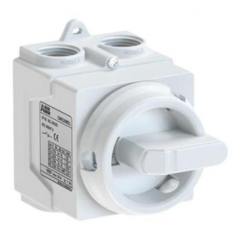 ABB封閉式負(fù)荷開(kāi)關(guān) ONE20M2W 最大電流 20 A, 2P極