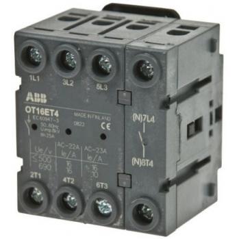 ABB非熔斷隔離開關(guān) 1SCA105499R1001 最大電流 80 A, 4極