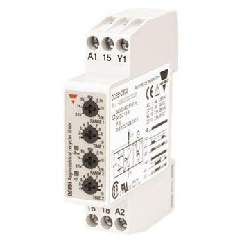 Carlo Gavazzi 時間繼電器 DCB51CM24 24 V 直流, 2觸點 