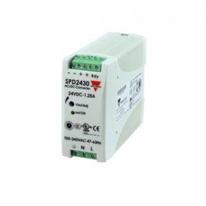 Carlo Gavazzi 導(dǎo)軌電源 SPD24301 SPD 系列, 額定功率30W, 1.25A輸出