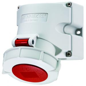 工業(yè)插座32A-6h/400V~ 3P+E IP67(替代1206)，
