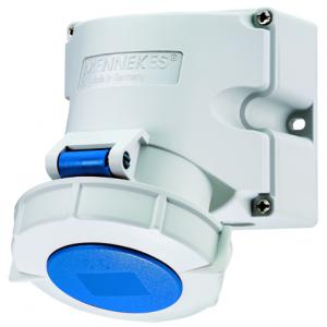 工業(yè)插座 16A-6h/230V~ 2P+E IP67（替代1192）,9301