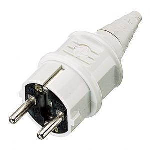 工業(yè)插頭 SCHUKO 灰色 16A2P+E 230V IP44，10749