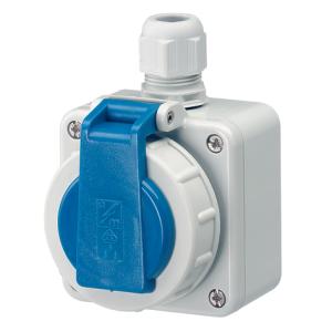工業(yè)插座SCHUKO 16A2P+E 230V IP68,10863